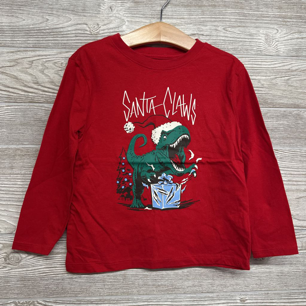 LS Shirt Santa Claws 4-5