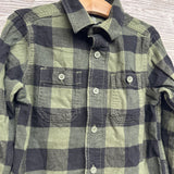 LS Plaid Button Up Flannel Shirt 4-5