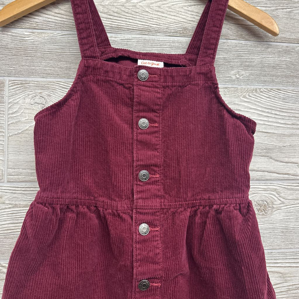 Button Up Cord Jumper 10-12