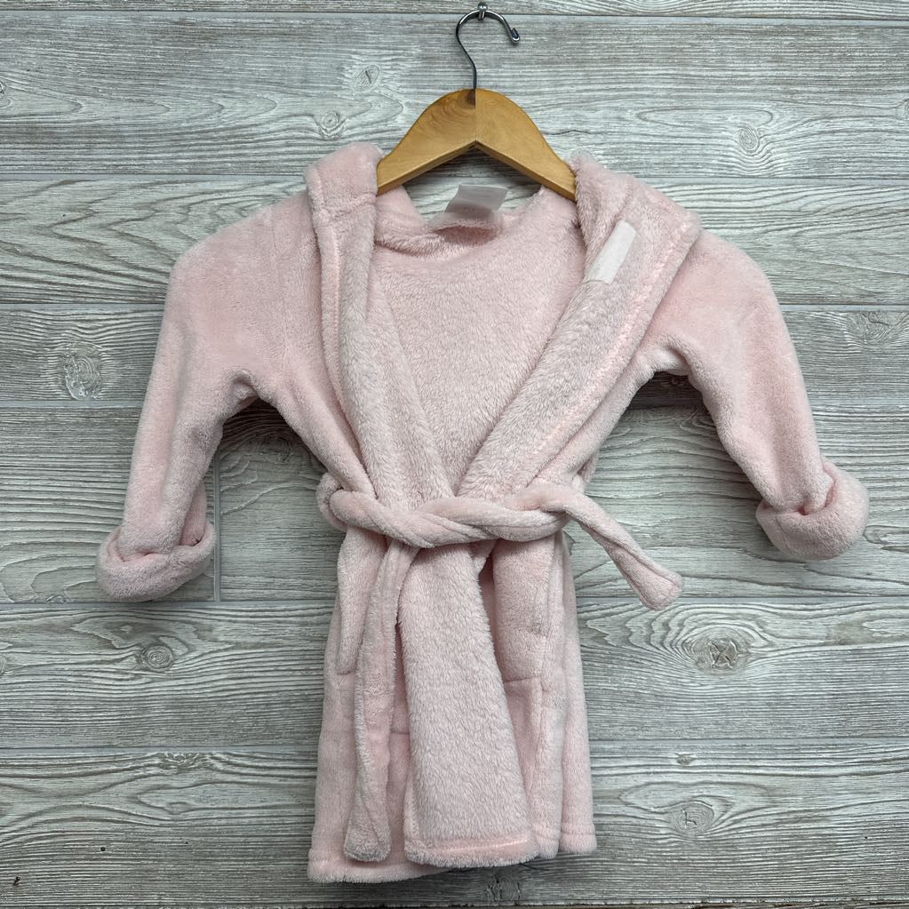 Plush Bath Robe Embroidered Bear 2