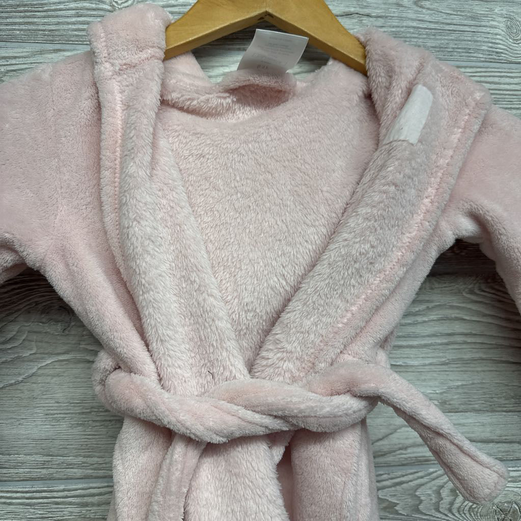 Plush Bath Robe Embroidered Bear 2