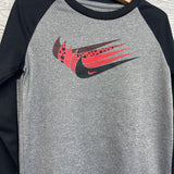 LS Active Shirt Dotted Swooshes 4T