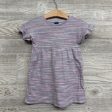 Ribbed Flutter Sleeve Dress 2T