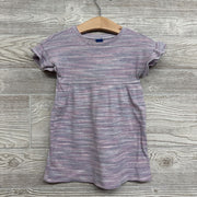 Ribbed Flutter Sleeve Dress 2T