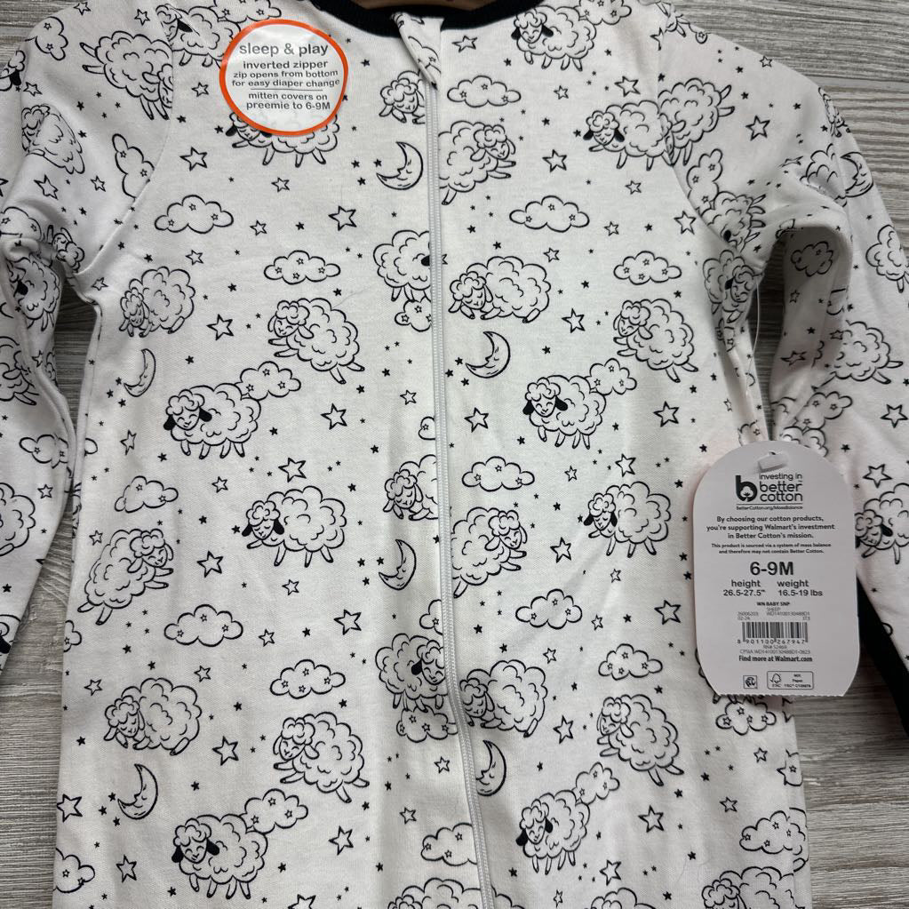 NEW Sleeper Sheep Stars 6-9M
