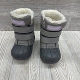 Denver Double Velcro Snow Boots 5c