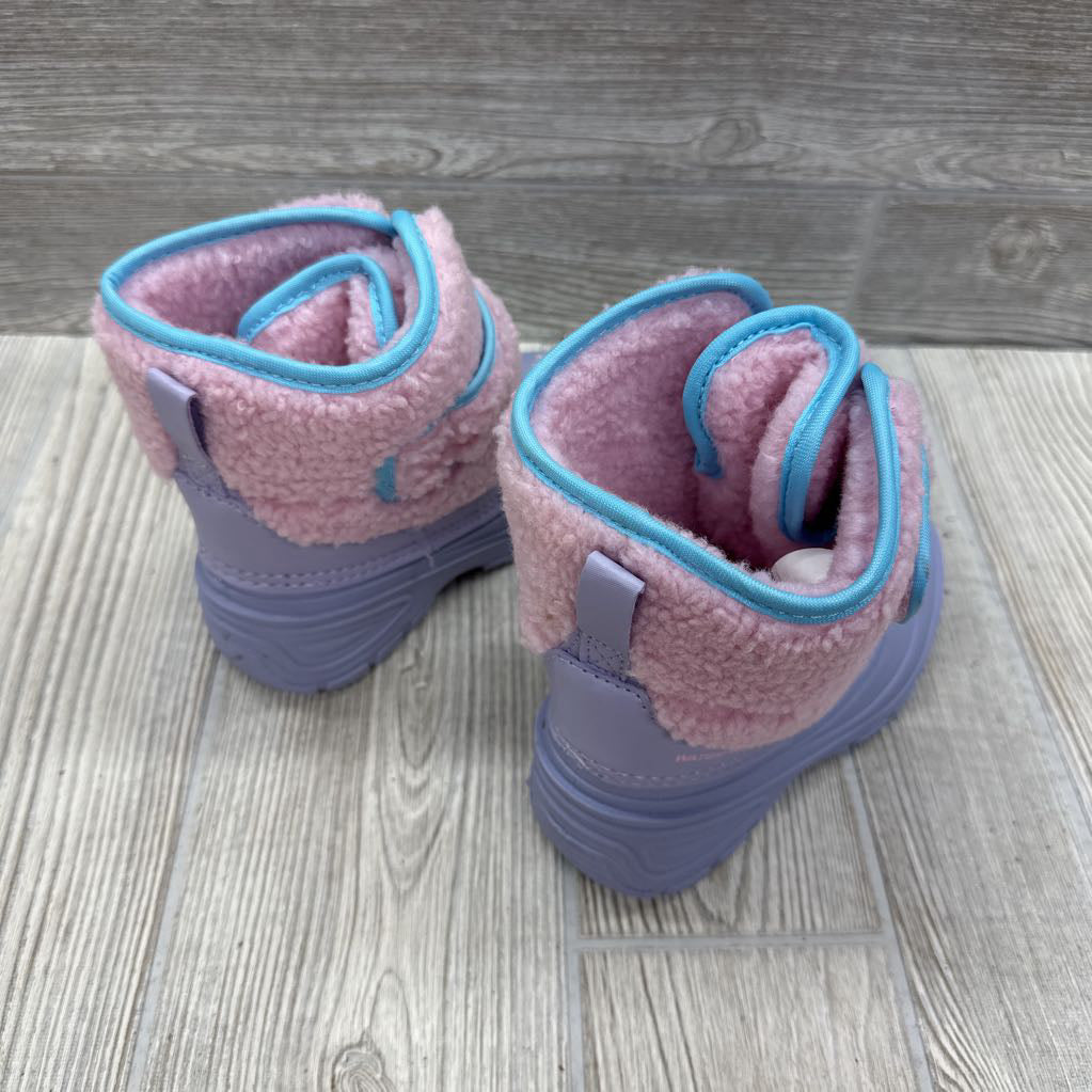 Plush Velcro Snow Boots 10c