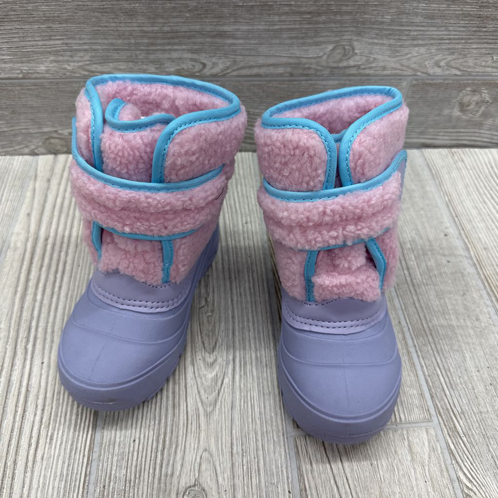 Plush Velcro Snow Boots 10c