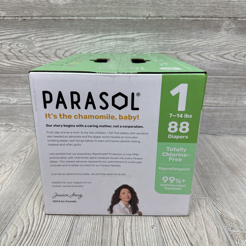 NEW Rash Shield Protection Diapers 88 Pk
