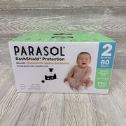 NEW Rash Shield Protection Diapers 80 Pk