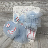 NEW 3 Pc Tutu Set Baseballs