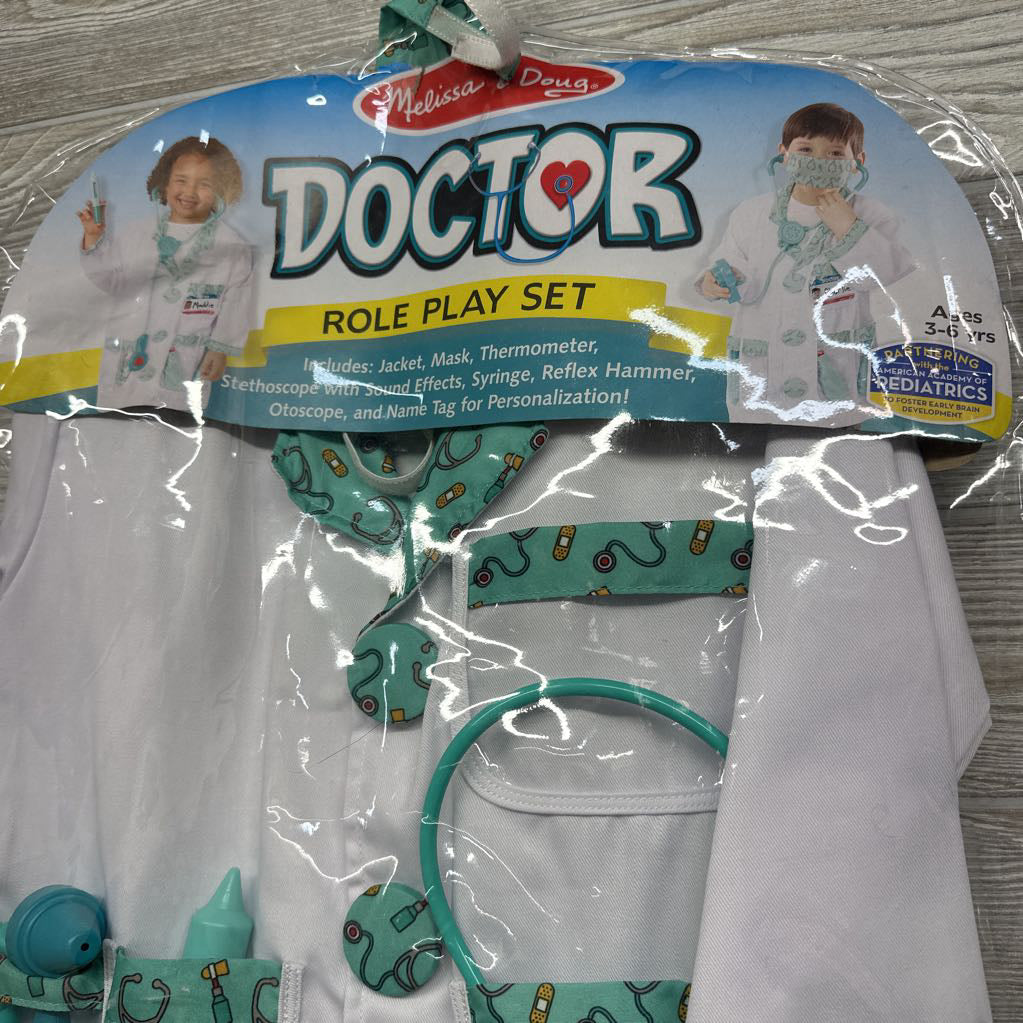 Doctor Role Play Costume & Accessories Set