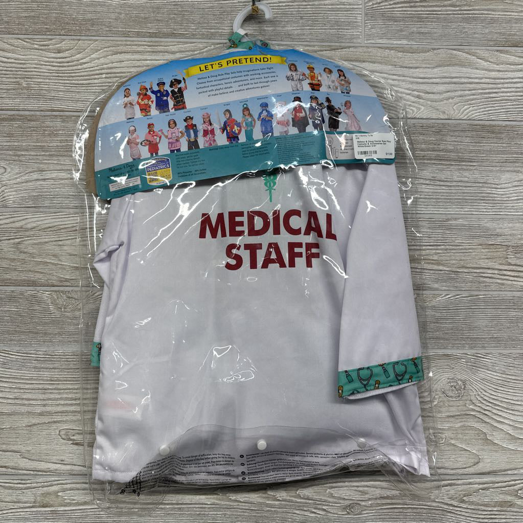 Doctor Role Play Costume & Accessories Set