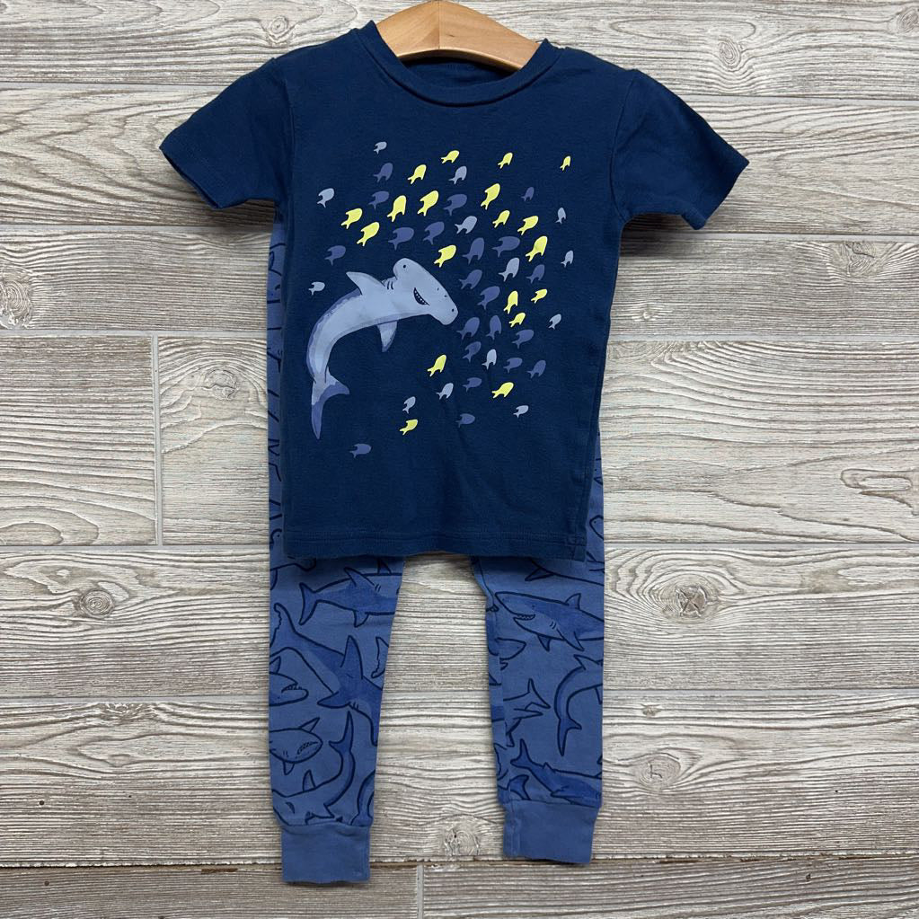 2 Pc PJs Sharks Fish 3T
