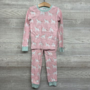 2 Pc LS PJs Unicorn Rainbows 8