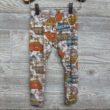 2 Pc PJs Vehicles Palm Trees 3T
