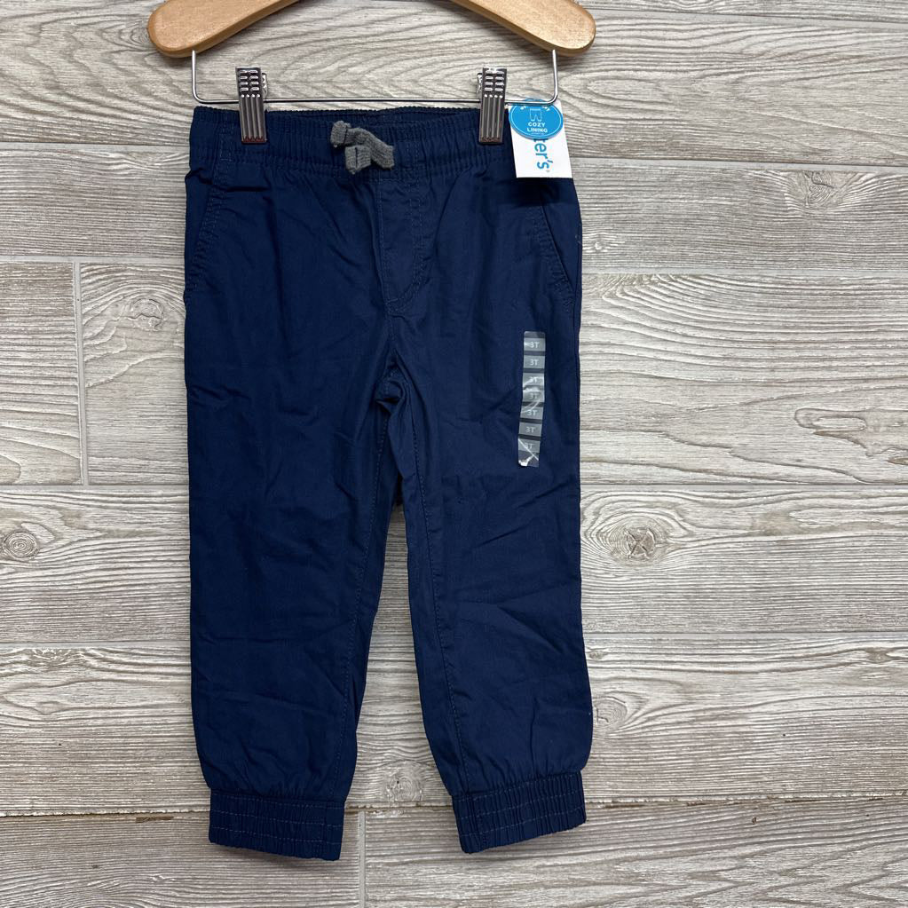 NEW Lined Drawstring Joggers 3T