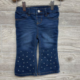 Knit Flare Jeans Stars 12M