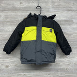 Winter Coat Faux Fur Hood 4t
