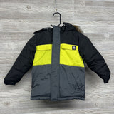 Winter Coat Faux Fur Hood 4t