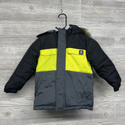 Winter Coat Faux Fur Hood 4t