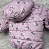Puffer Coat Rainbows 18M