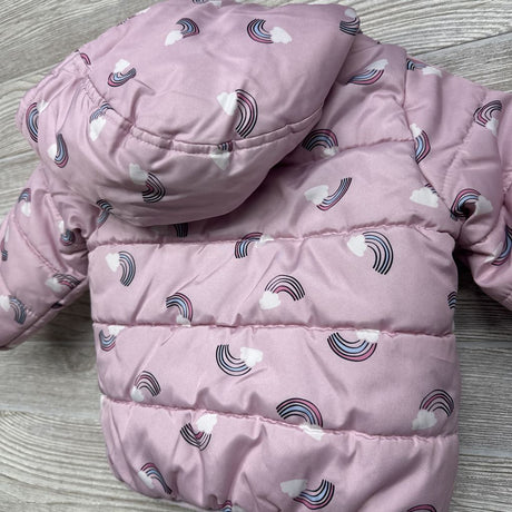 Puffer Coat Rainbows 18M