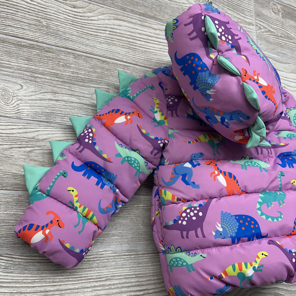 Dinosaur Puffer Coat 18-24M