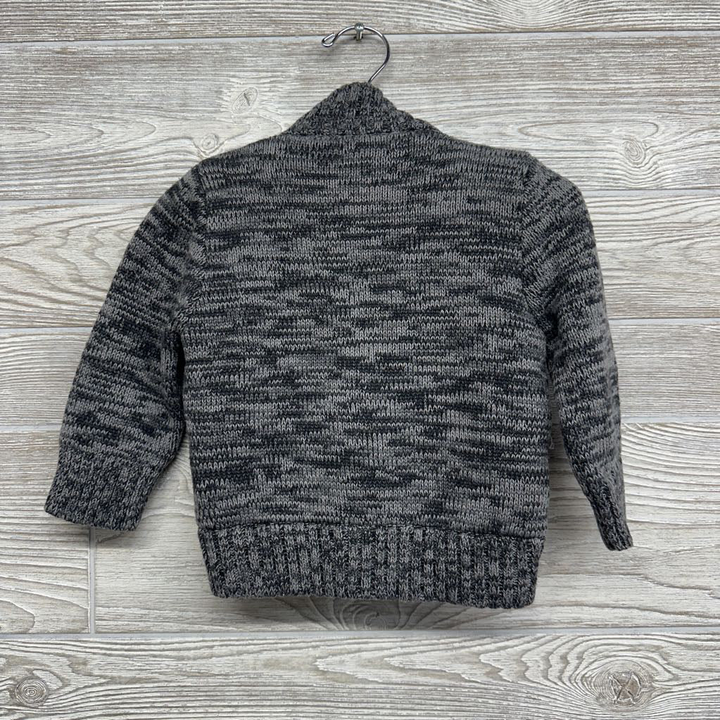 Sweater Jacket Buffalo Plaid 12M
