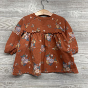 Peplum Dress Flowers 18M