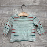 Ribbed Jumper & LS Shirt Stripes 6M