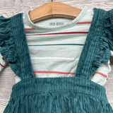Ribbed Jumper & LS Shirt Stripes 6M