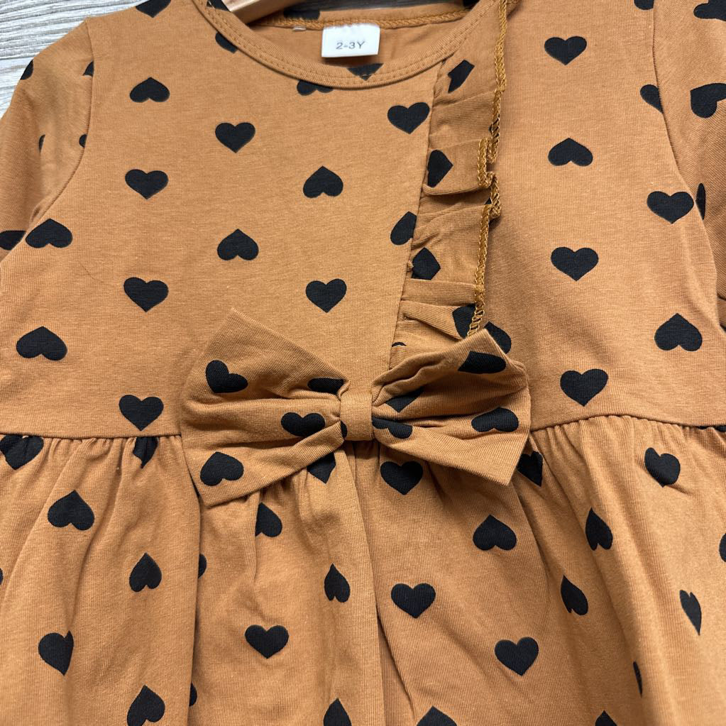 Tunic Hearts & Ruffles 2-3