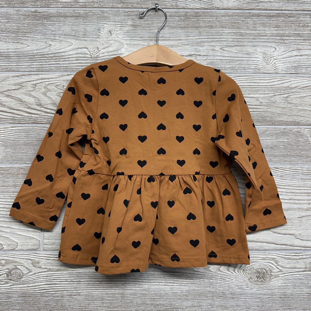 Tunic Hearts & Ruffles 2-3