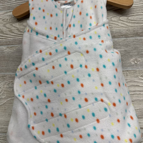 Fleece Sleepsack Swaddle Dots 0-3M