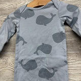 Gown Whales 0-3M