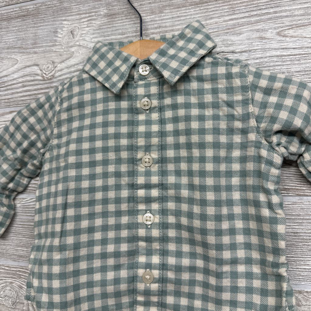 Button Up Gingham Shirt 3M