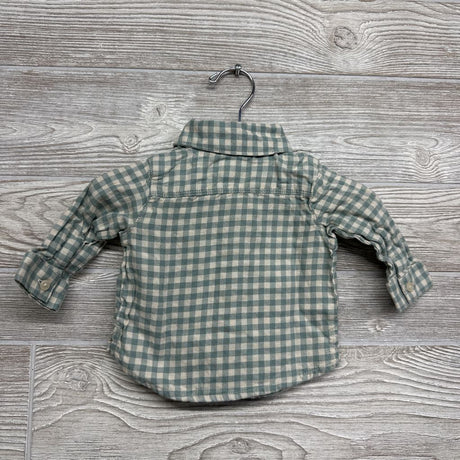 Button Up Gingham Shirt 3M