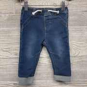 Knit Denim Drawstring Jeans 12M