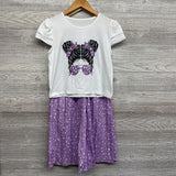 Shirt Girl & Wide Pants Polka Dot 11-12