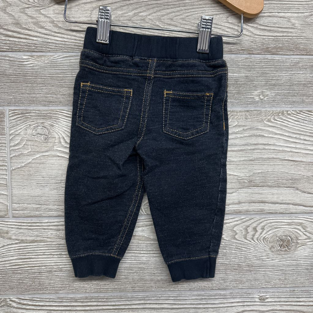 Henley Bodysuit W/ Hood Striped & Pants 9M