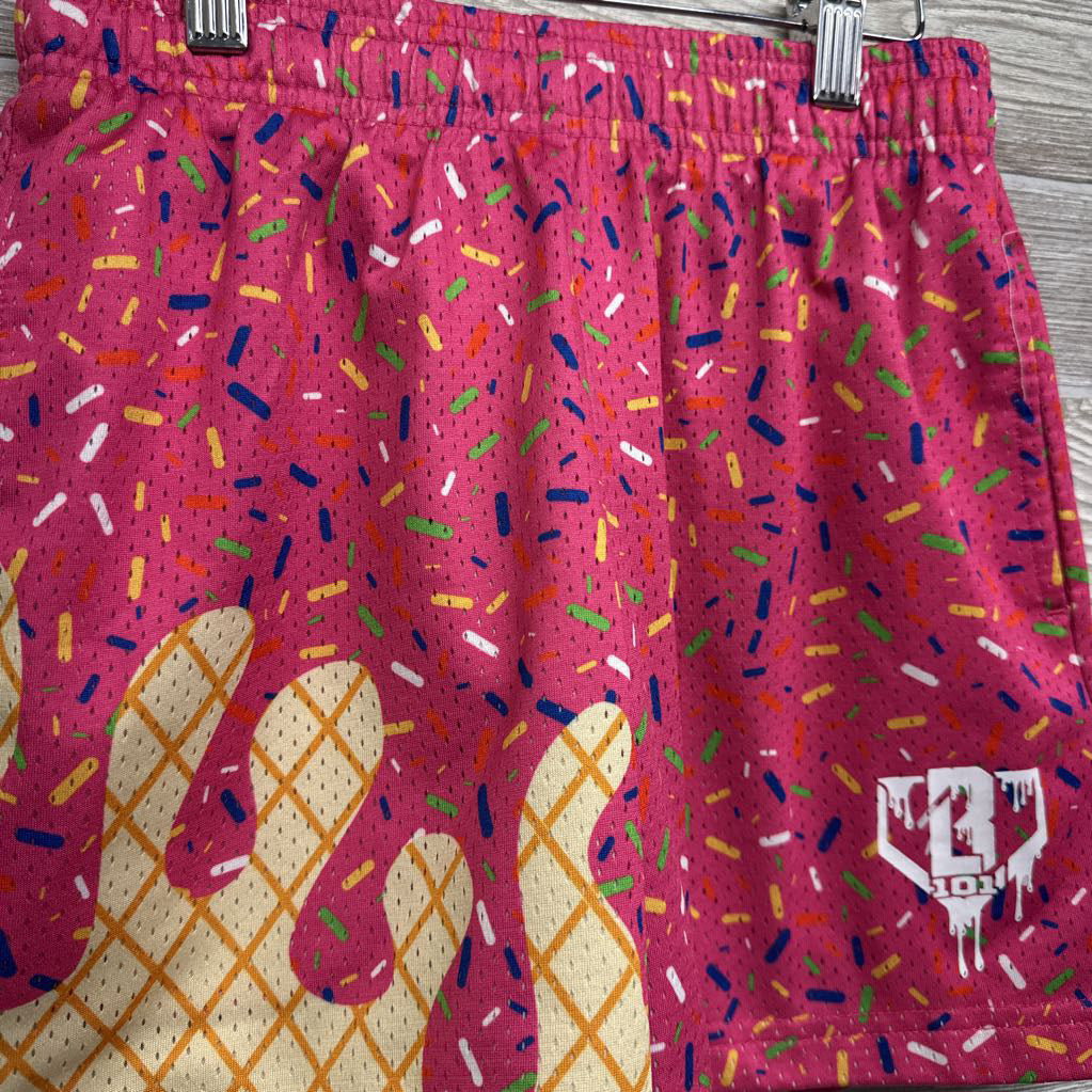 Ice Cream Drip Shorts 10-12