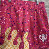 Ice Cream Drip Shorts 10-12