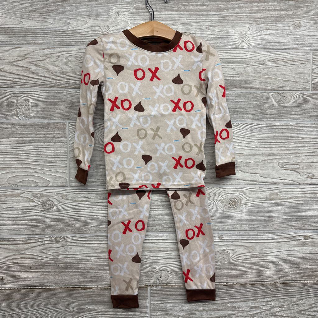 2 Pc Pj Hershy Kisses, XOXO 4t