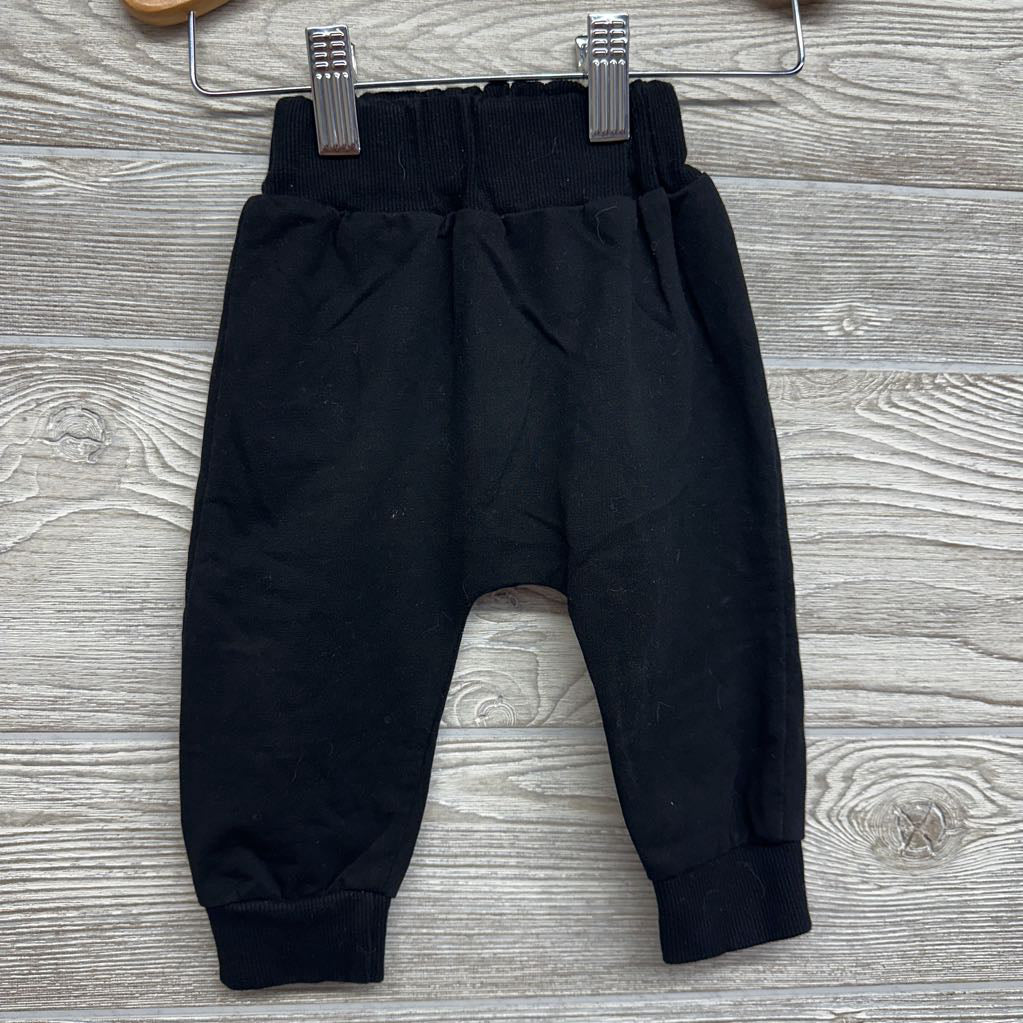 Hooded Shirt Bear Pocket & Jogger Pants 3-6M