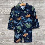 2 Pc Button Up Flannel Pjs 18M