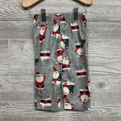2 Pc Button Up Flannel Pjs Santa 18M