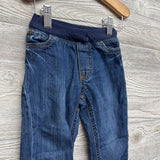 Drawstring Pull On Jeans 2t