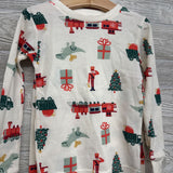 Waffle Knit 2 Pc Pj Dinosaur, Train, Tree 5t