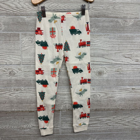 Waffle Knit 2 Pc Pj Dinosaur, Train, Tree 5t